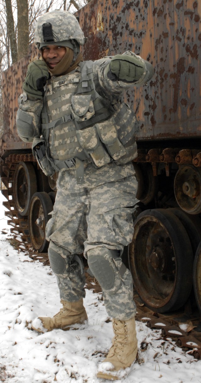 Famous Boxer Becomes National Guardsman