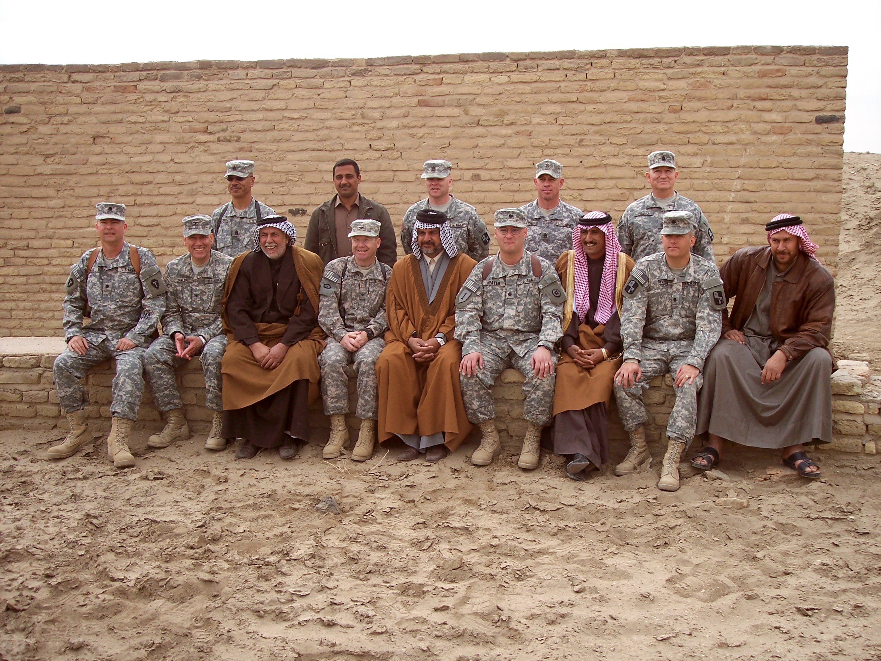 Tribal Leaders Hosted By Sustainers At The Ziggurat Of Ur Article The United States Army
