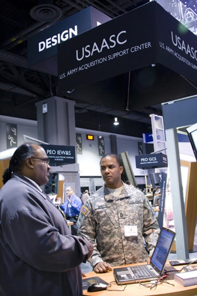 New career field gives NCOs chance to spend government money; contractors gain transferrable skills for use after military obligation