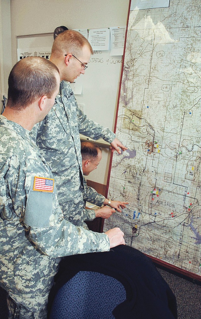 National Guard MEB trains at MANSCEN