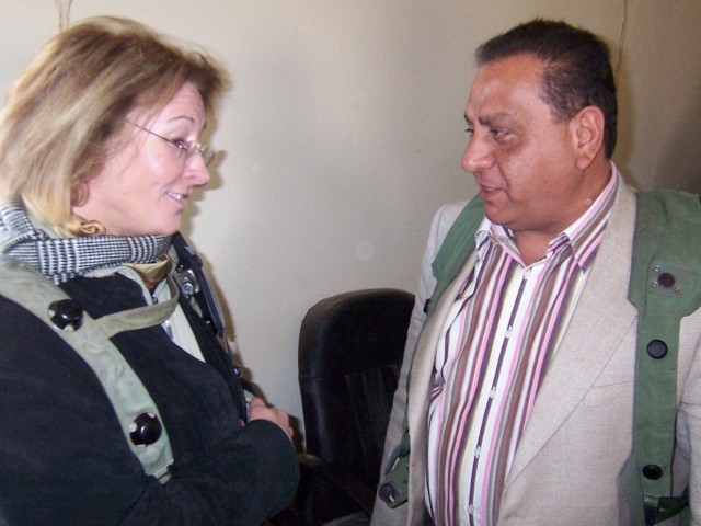 Ms. Greta Holtz and Role Player Discuss Training