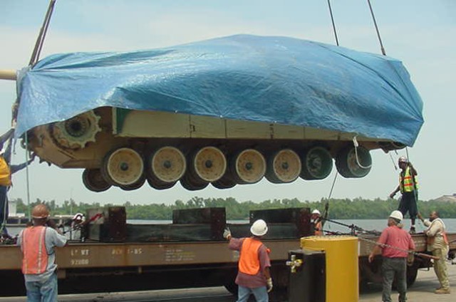Track vehicle cribbing