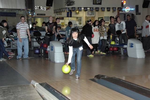 Bowling at English Camp