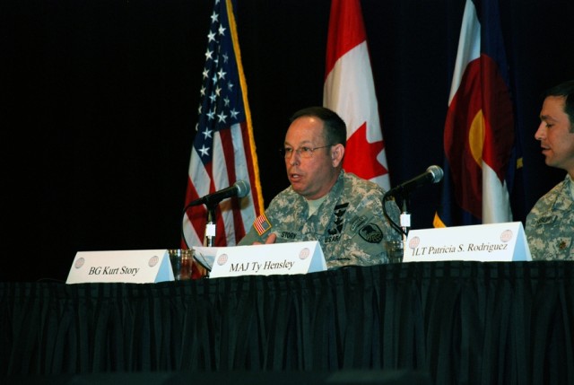 Story chairs Warfighter Panel