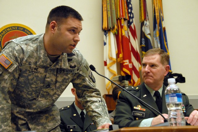 Sergeant addresses body armor on Capitol Hill