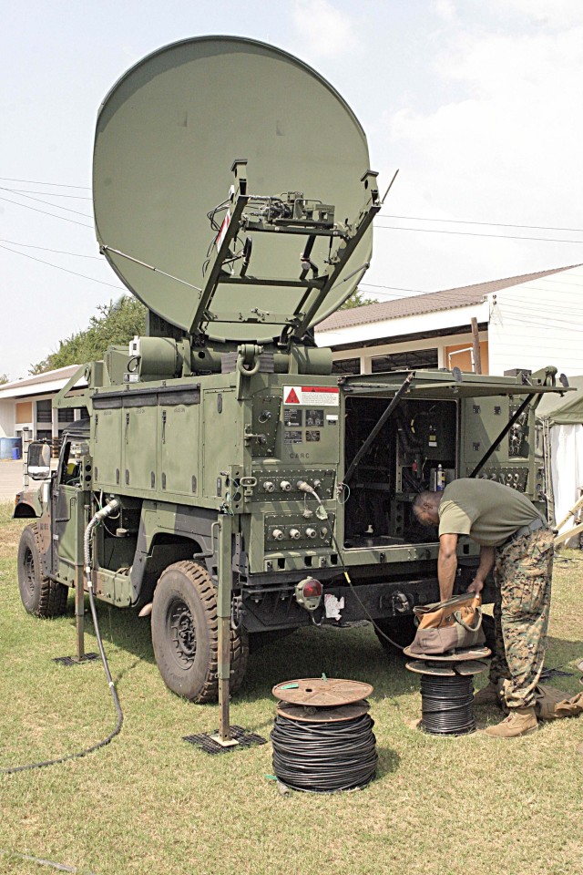 7th Communication Battalion gets wired for Cobra Gold 2009