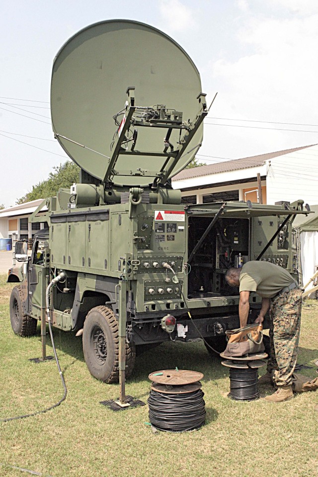 7th Communication Battalion gets wired for Cobra Gold 2009