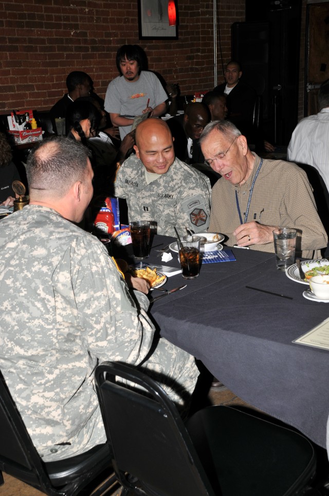 WCAP Soldiers lunch with community leaders