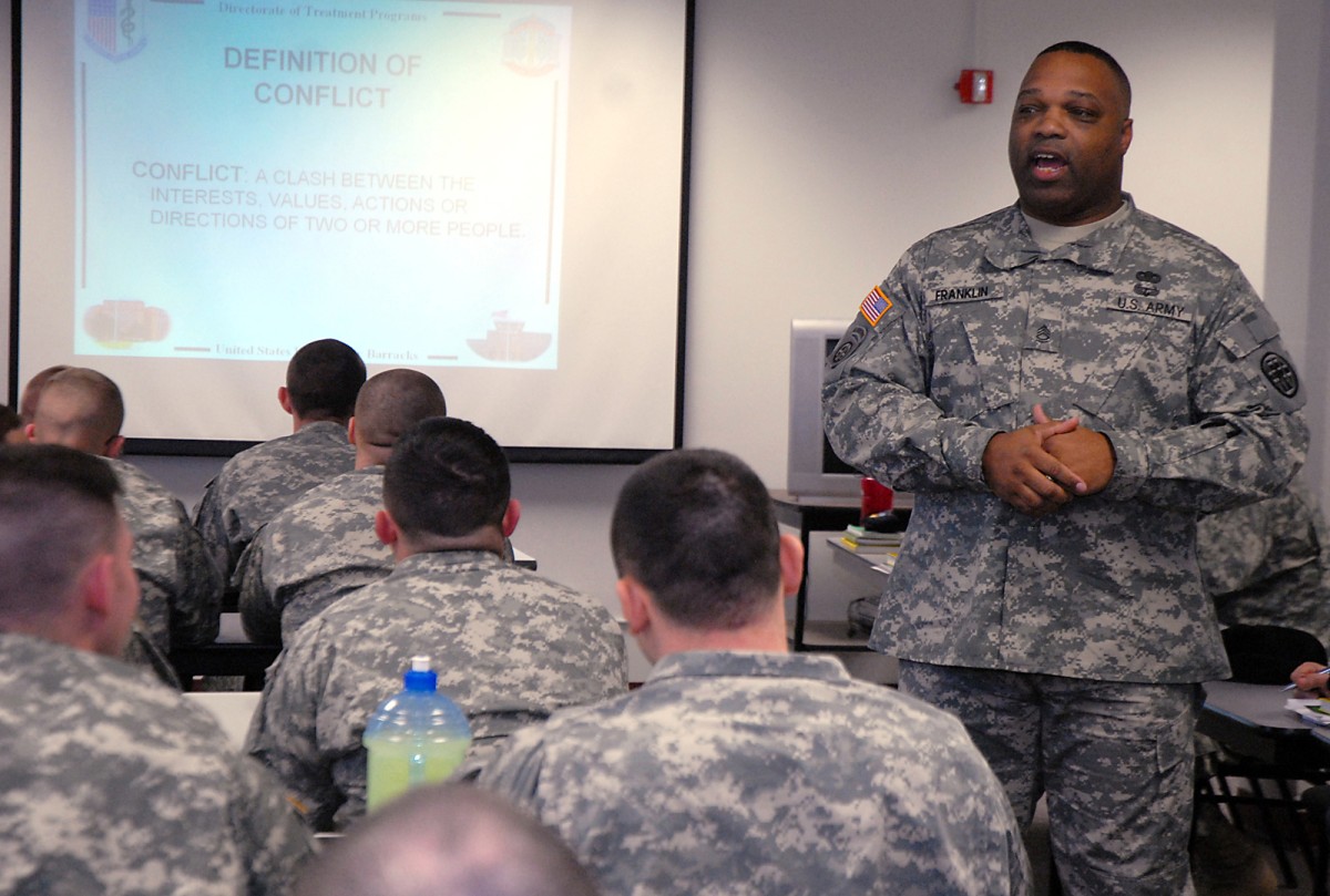 NCO handles mental health in USDB | Article | The United States Army