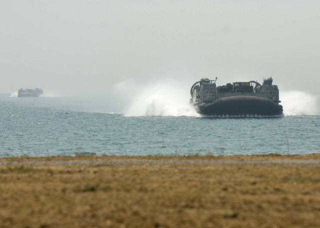 Landing craft, air cushion (LCAC)