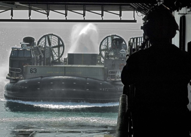 Landing craft air cushion (LCAC)