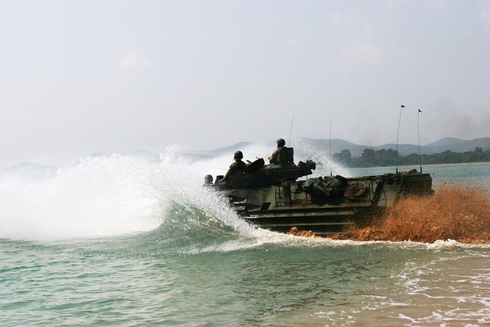 Mock amphibious assault | Article | The United States Army