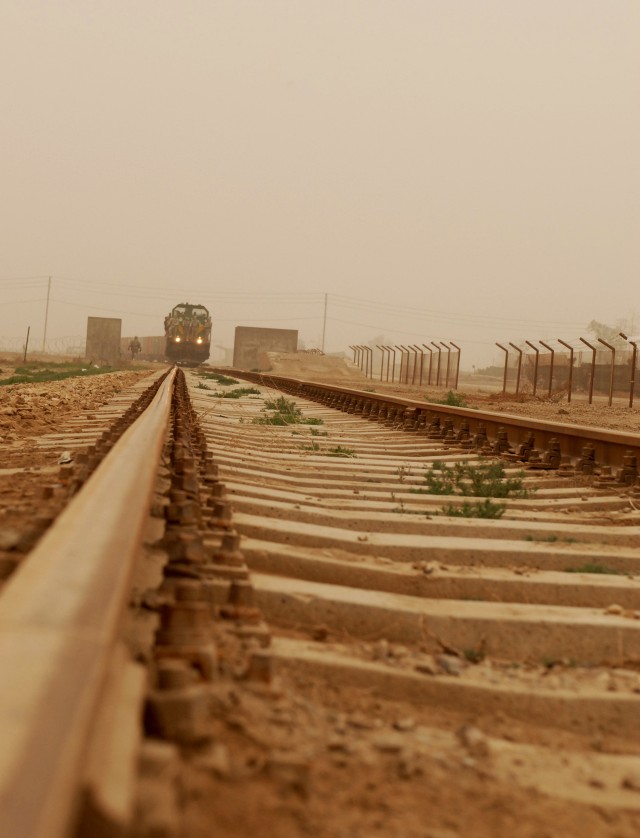 Iraqi Railroad rolls back into Taji