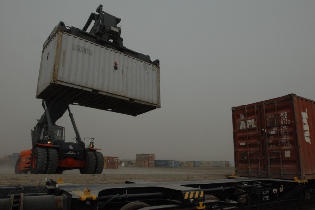Iraqi Railroad rolls back into Taji