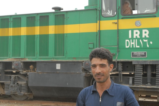 Iraqi Railroad rolls back into Taji