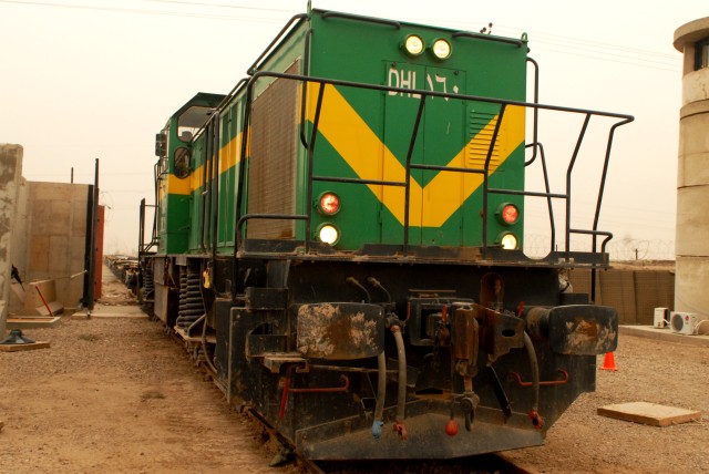Iraqi Railroad rolls back into Taji