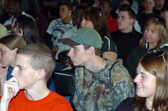 Students at Daytona Speedway