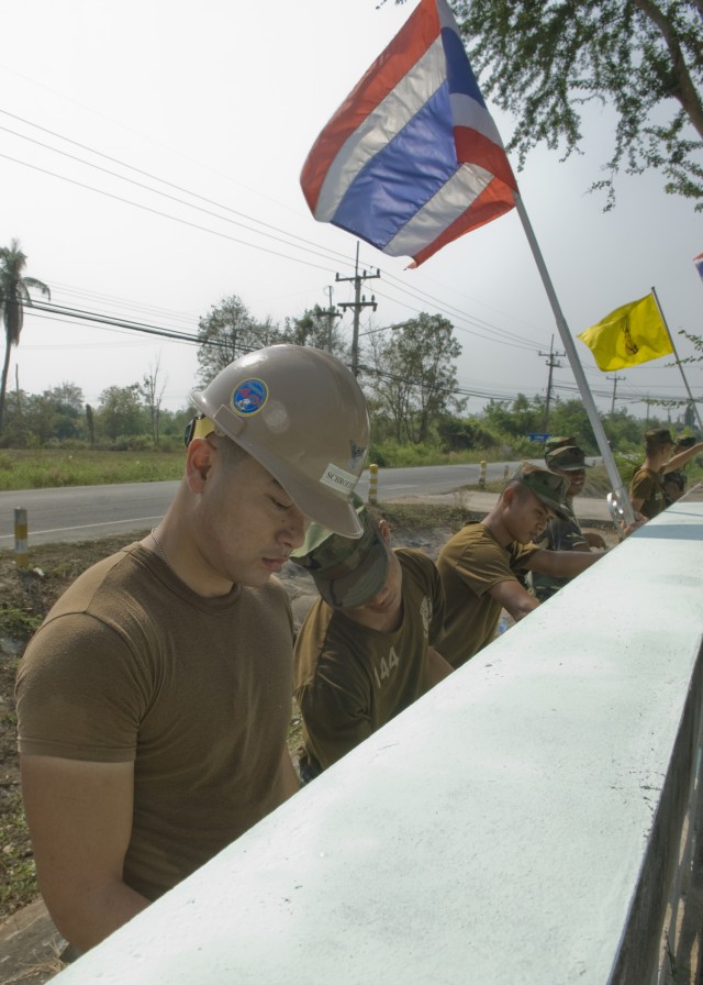 Thai community and partner militaries