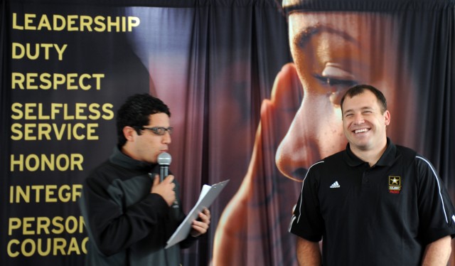 Newman at Centers of Influence event