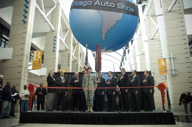 Army Participates in 2009 Chicago Auto Show