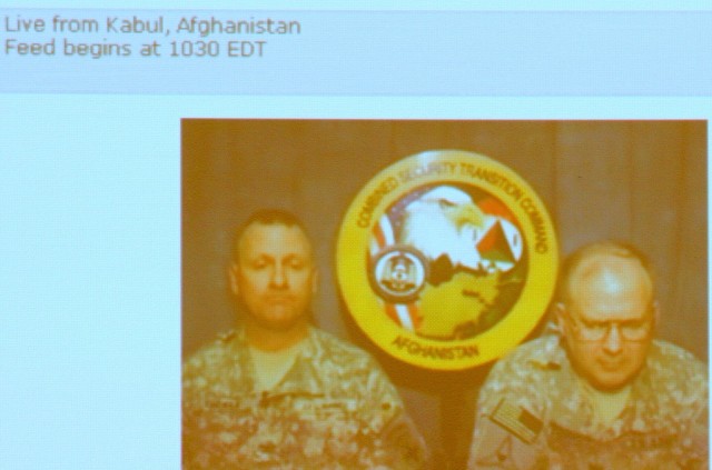 Live Webcast from Afghanistan