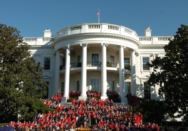 Team USA Soldier Olympians visit White House