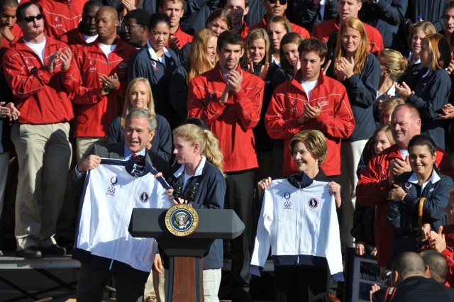 Team USA Soldier Olympians visit White House