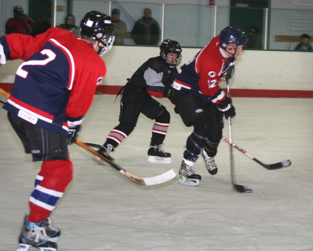 Wounded warriors take to the ice