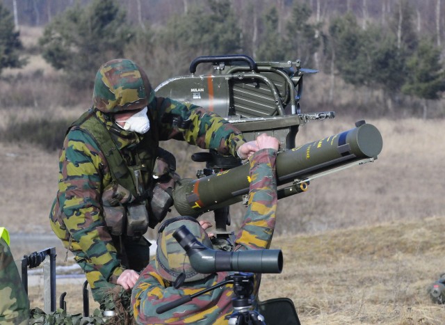 Belgians Train at JMTC