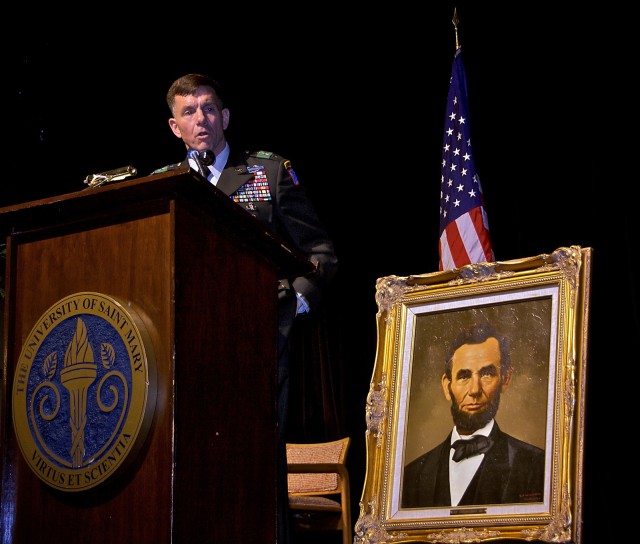 Caldwell lectures on Lincoln&#039;s leadership