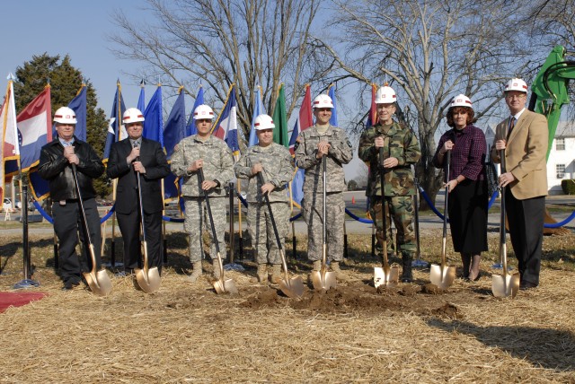 Groundbreaking for Fort Campbell SFAC