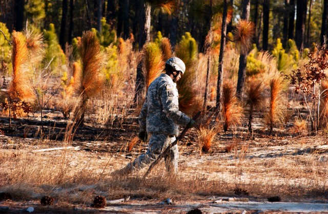 81st RSC fine tunes land navigation skills