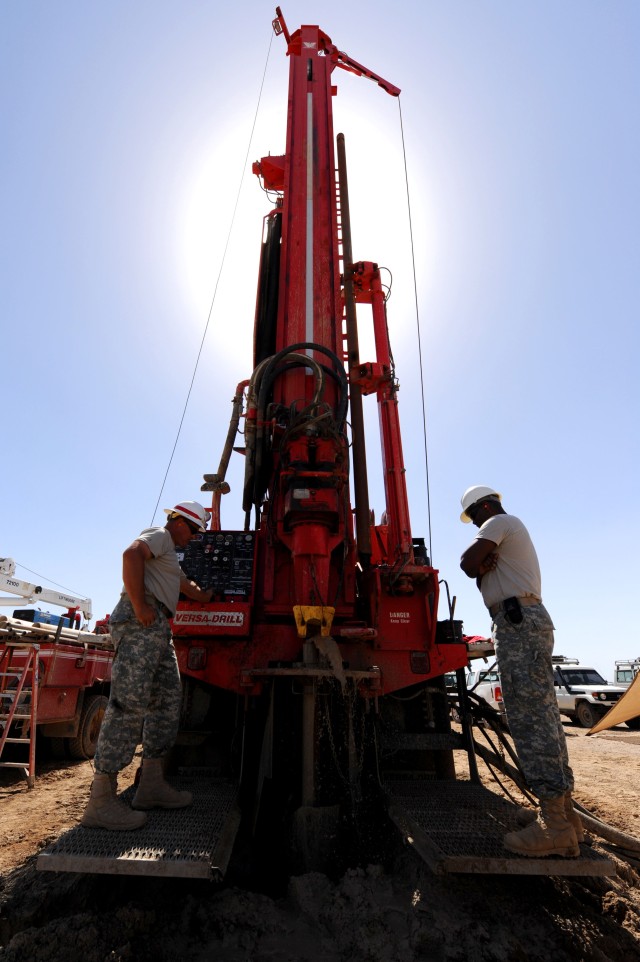 Drilling a Well in Dikhil, Djibouti