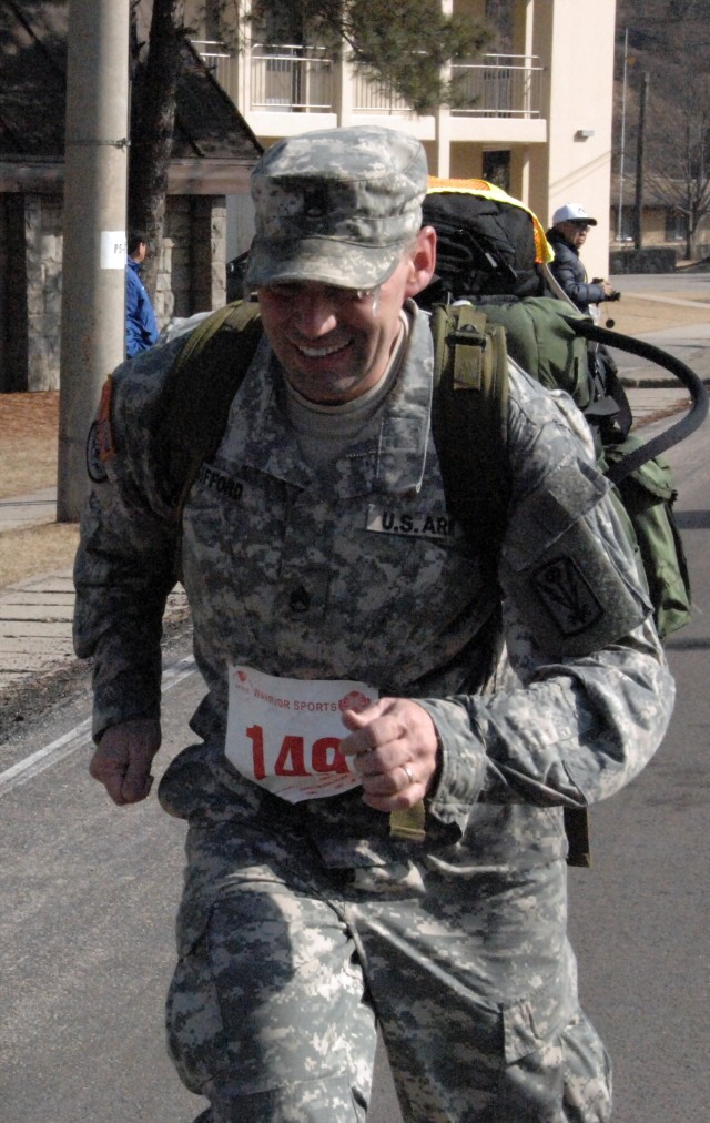 Gifford finishes 2 in Bataan Memorial Death March Qualifier