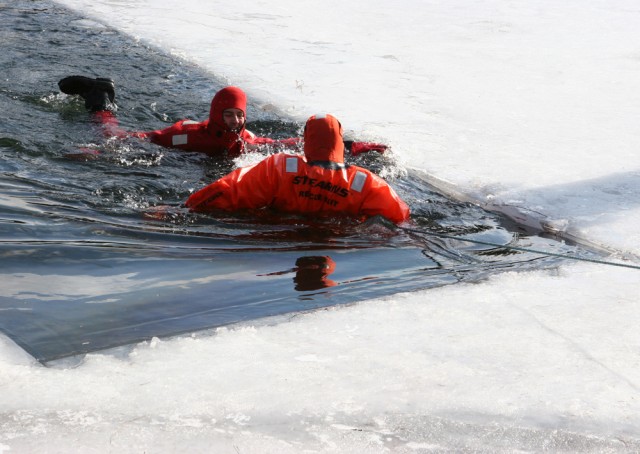 Ice Rescue Training at West point