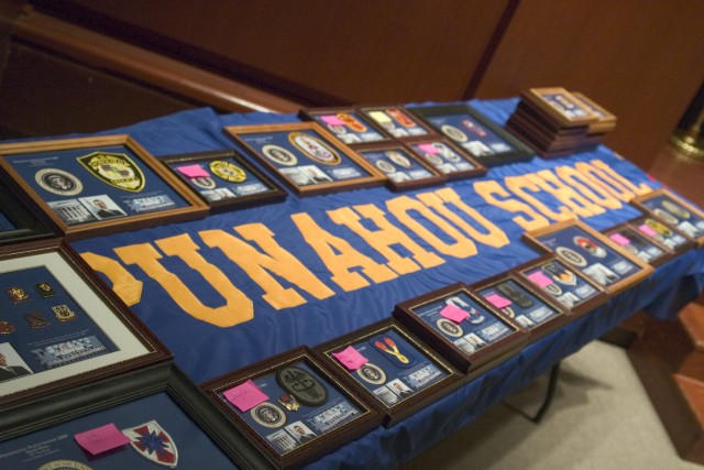 Punahou JROTC patch ceremony celebrates military support