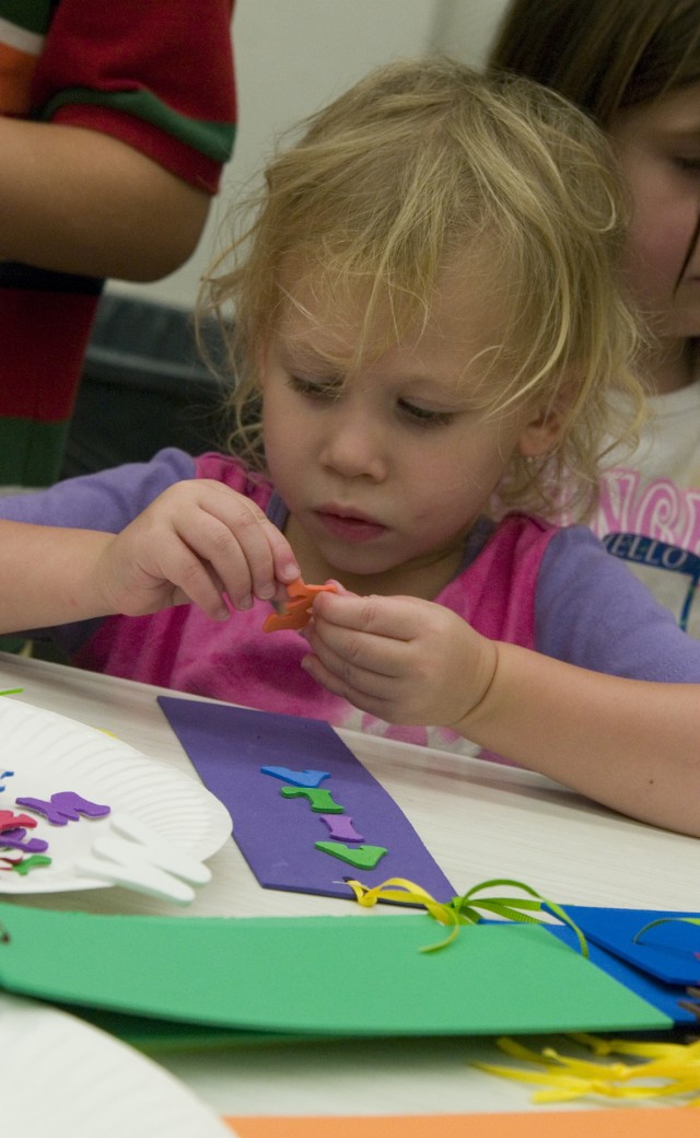 Characters come to life for children during story time
