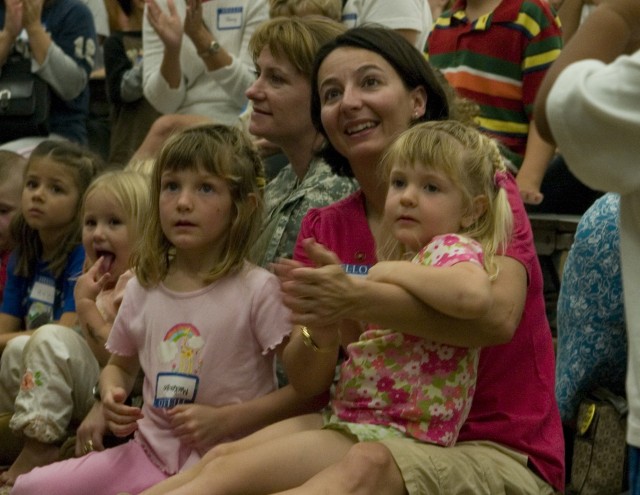 Characters come to life for children during story time