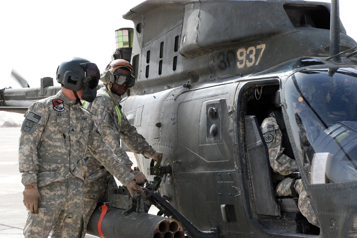 6-6 Cavalry support troops keep aircraft flying high | Article | The ...