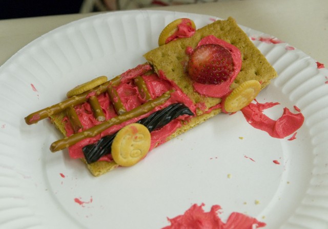 Keiki create edible art at monthly program