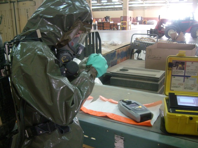 ER Team practices response drills