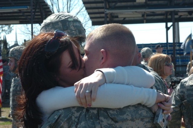Sarah Meade and Spc. Matthew Meade, 92nd Chemical Company