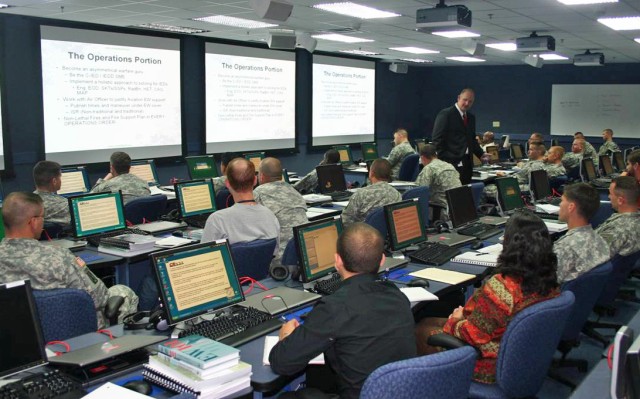 Fort Sill EW Classroom