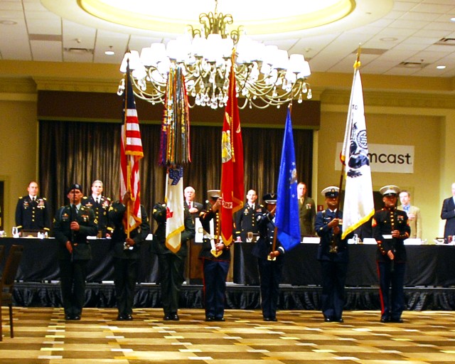 Color Guard at Military Appreciation