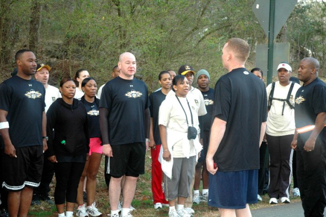 NCO focus on physical fitness with fun run