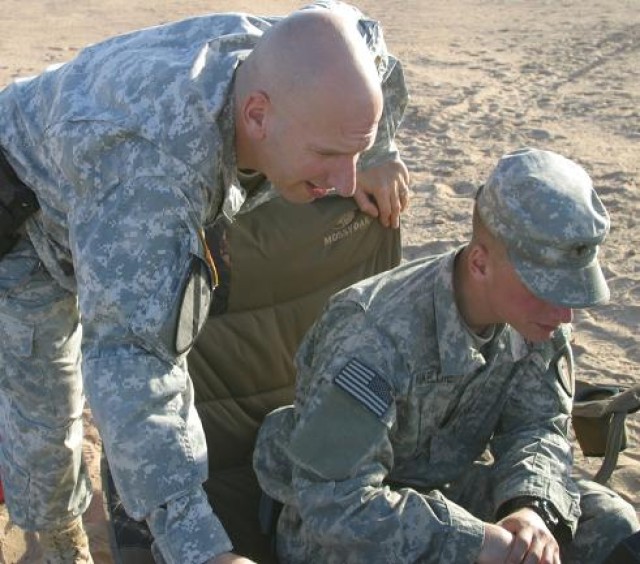 Cavalry Troop &quot;Top&quot; NCO Takes Care of Soldiers