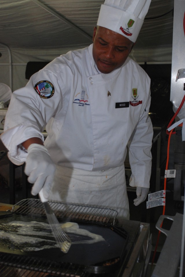 1st Infantry Division cooks train by contests