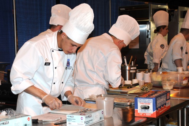 Army cooks aim for speed, flavor, skill in culinary competition