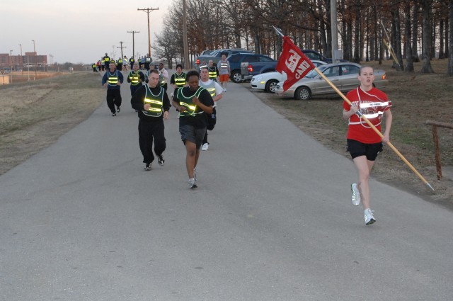 Families find fun at physical training