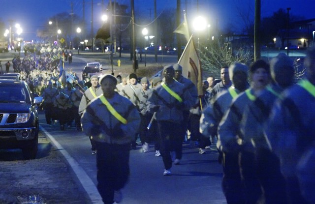 Year of the NCO Run on Fort Meade